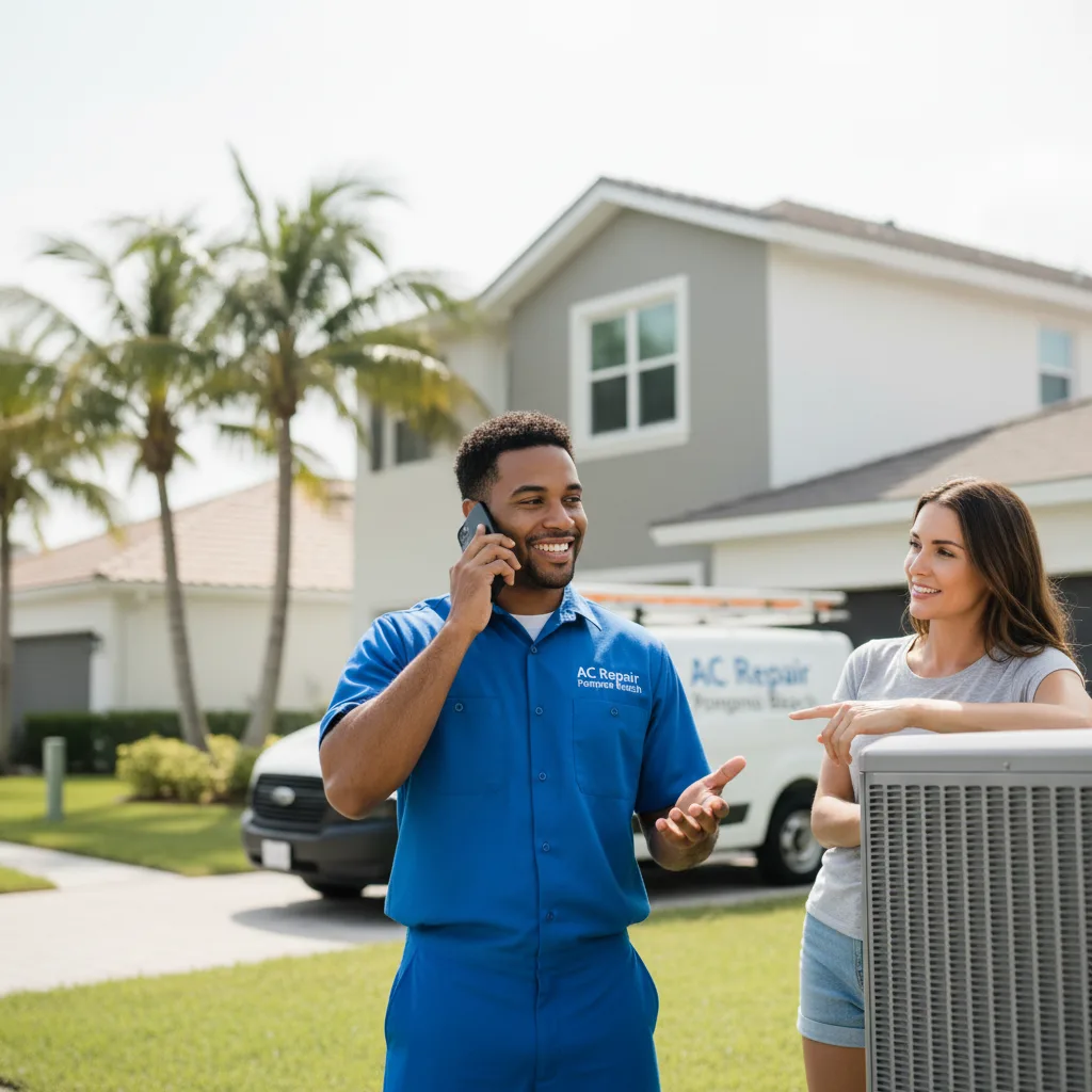 AC Repair Pompano Beach customer support in Lynn